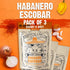 2 Pack 3 Righteous Felon Beef Jerky - Habanero Escobar Flavor - All-Natural - Locally Sourced & Dried Beef Jerky