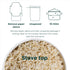 100% 7 (Pack 8) 90 THAI HARVEST USDA Organic Brown Jasmine Rice Ounce of Microwaveable Seconds Ready to Eat Instant