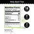100% 18 (Pack 1) Buddha Teas - Holy Basil - Organic Herbal Tea - For Cognitive Balance & Overall Health - Ayurvedic