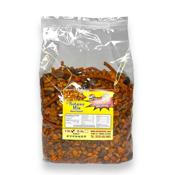 Generic BOTANA MIX NICOMEX. Authentic Mexican Spicy mixed snacks. Botana mix - Party