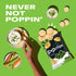 Pack 0.8 OZ 10 (30 Count) Popchips Variety - Baked Potato Chips Snack Bag of each (BBQ, Sea Salt, Sour Cream & Onion)