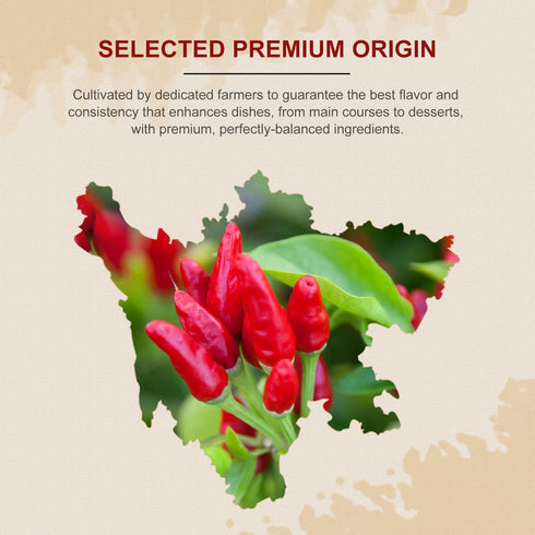 52USA Whole Dried Chilli Peppers, 4 Oz, Premium Szechuan Red Dried Chilis, Mild Spicy for Mexican Recipes