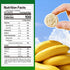 (1) Banana Chips Crispy & Sweet Dried Banana Slices, No Sugar Added,Dried Banana Chips Healthy Snack for Adults & Kids