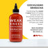 10.5oz Weak Knees Gochujang Sriracha Hot Sauce, Infused with Bold Korean Gochujang Paste & Classic Spicy Sriracha, Made