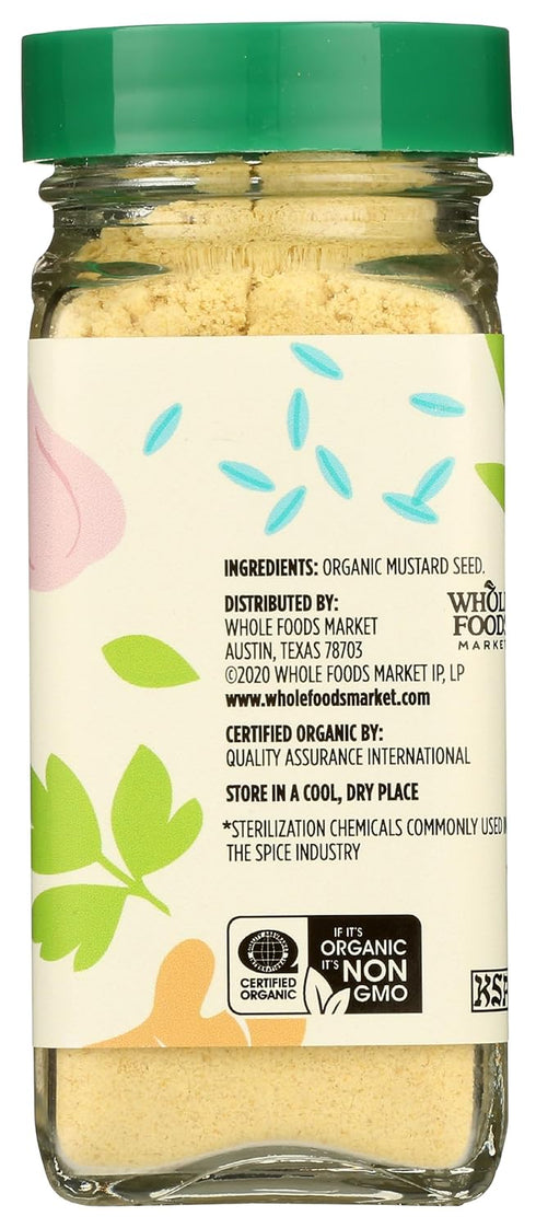 365 1.69 oz by Whole Foods Market, Organic Mustard Seed Ground