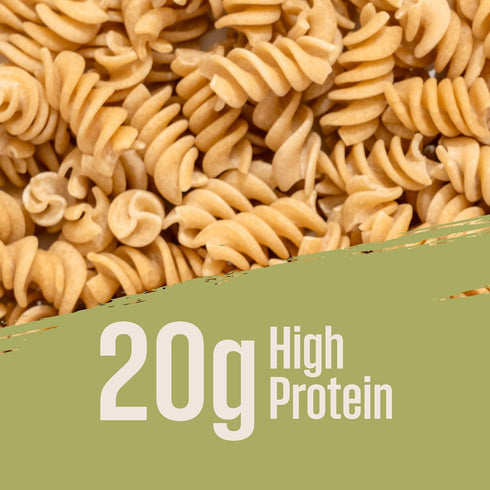 3-Pack (8 oz. 20g 2g 26g Care Free Kitchen Plain Bags) Rotini Keto Pasta Noodles, High Protein, Low Carb Net Carbs