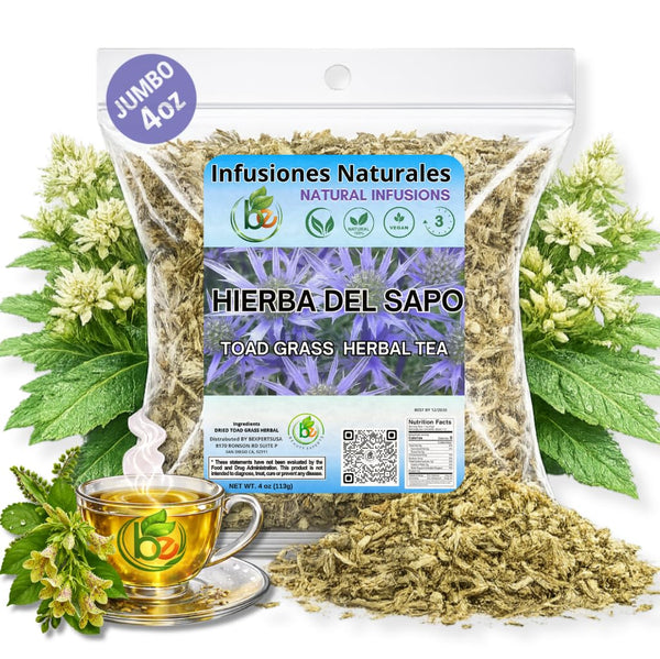 Hierba del Sapo Herbal Tea 4 oz (113g) - 100% Natural Mexican