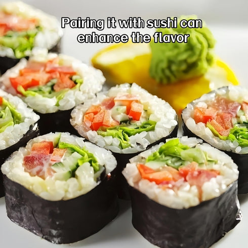 WSYLS 1 1.52 oz wasabi wasabi paste - Mildly Spicy - Squeeze Tube, x - Ideal for sushi, salads, and sandwiches.