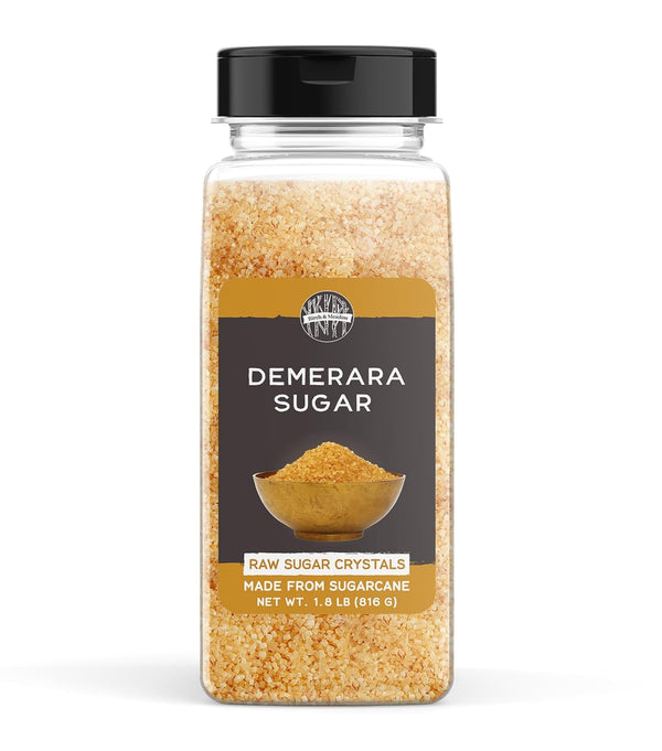 Birch & Meadow Demerara Sugar, Raw Sugar Crystals, Drinks & Baking, Made