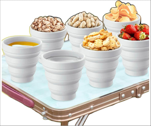 MORALZA 24 Oz. 1510336 200ml 2 Kirkland Butter Toffee Flavored Cashews, Item Bundle with Silicone Collapsible Cup