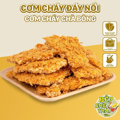 Generic Cm Eat-500gram Chy y Ni Ch Bng Spicy Vietnamese Crispy Dried Shredded Pork Floss, Traditional Asian Snack Food