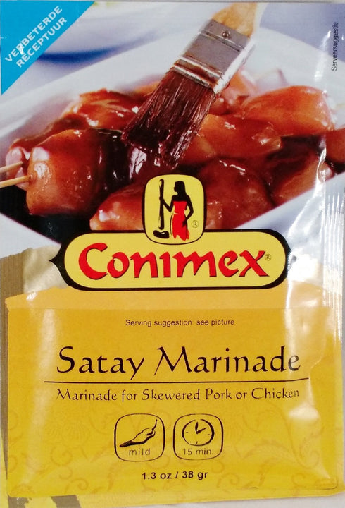 Conimex Satay Marinade Mix Indonesian Pork and Chicken 1.3 oz / 38 g