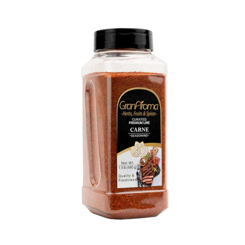 (1.5 GranAroma Carne Seasoning, Authentic Spice Blend, Delicious Taste, Dry Rubs & Meat Dishes Pound)