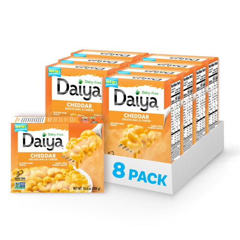 Daiya Dairy Free Gluten Free Cheddar Deluxe Mac & Cheese, Vegan Plant