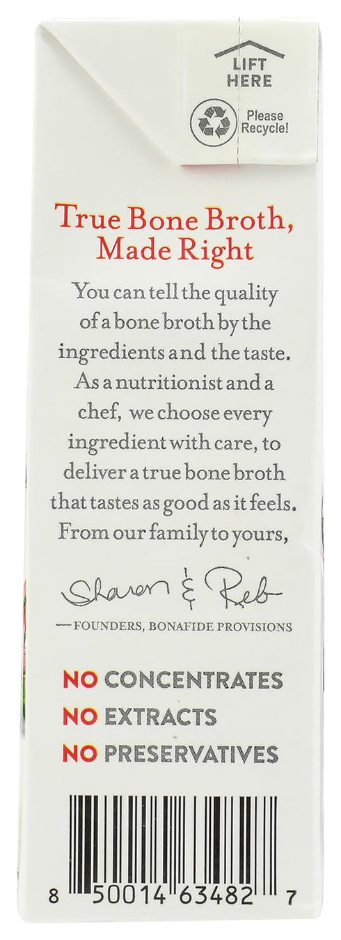 16.9 Oz Bonafide Provisions Organic Beef Bone Broth