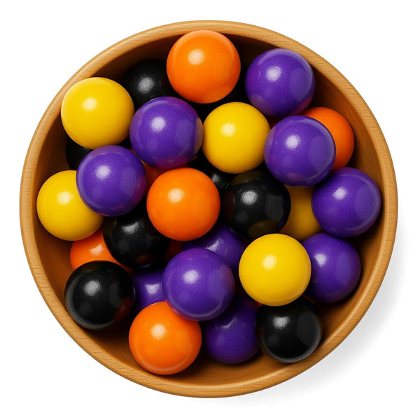 NY Spice Shop Gumball Candy Collection - 250 Count Colorful Round Candy