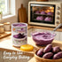 WGENGWU Premium Purple Sweet Potatoes & Ube Powder, Natural Ube Extract, Ultra-Fine Easy Dissolve Powder, Ideal