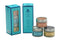 Three Tin Gift Box of Hawaiian Sea Salts, Alaea Red, Kona White