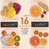 SET, 100% (70 8 Cocktail Garnish, PREMIUM GIFT with COCKTAIL PICKS I Natural Dehydrated fruits I Home Bar, Barware