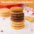 0g (Pack 8) Mi-Del Chocolate Snaps Cookies - Crunchy Chocolate Cookies - Non-GMO Certified, Trans Fat, Healthy Cookies