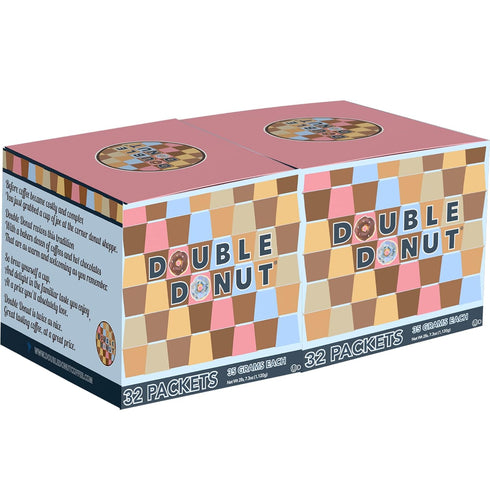 Pack 64 (2 32 Double Donut Hot Chocolate Variety Ct X CT)