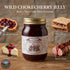 Bounty Foods 22 oz 22oz) Montana Chokecherry Jelly Dessert Breakfast - Essentials Real Fruit Grown & Hand Picked in the