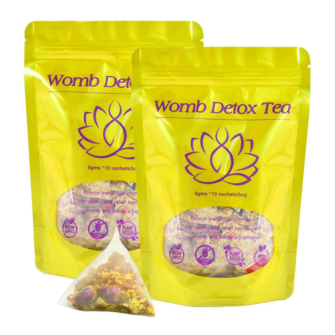 Aromlife Natural Womb Detox Tea, Uterus Herbal Tea for Menstrual Uterus Detox