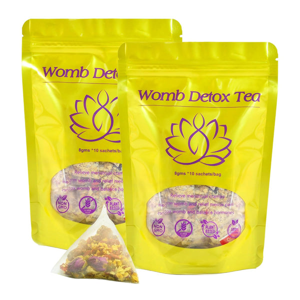 Aromlife Natural Womb Detox Tea, Uterus Herbal Tea for Menstrual Uterus Detox