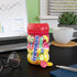 50 (Pack 4 Mentos Sugar-Free Chewing Gum, Tropical, Red Fruit and Lime, Piece Bottle of Bottles)