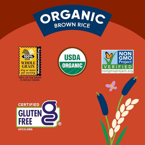 12 Lb Lundberg Organic Short Grain Brown Rice, Bulk Bag, Sticky Rice