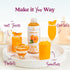 100% B6, B12 48oz Smartfruit Perfect Peach + Energy Real Fruit Pure with Peach, Apple & Pineapple Great for Smoothies