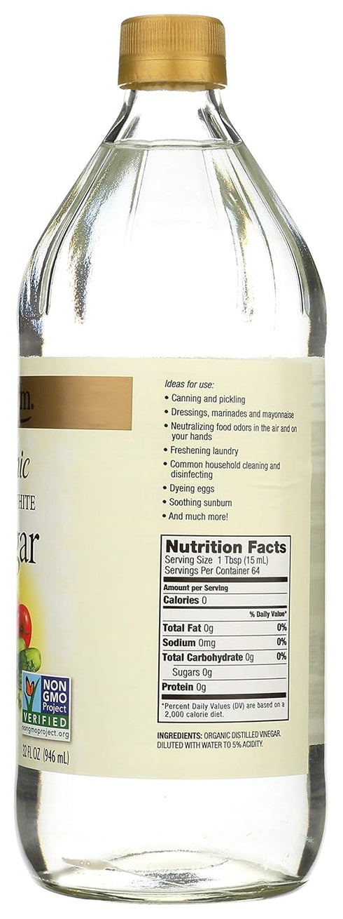 32 Oz Spectrum Naturals Organic White Distilled Vinegar
