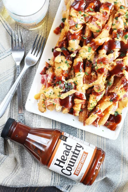Country 20 Pack 6 Head Bar-B-Q Sauce, Hickory Smoke Soy Free, Gluten Free BBQ Sauce With No Preservatives Smoky & Sweet