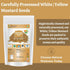 100g 100% Neotea Mustard Seeds | White & Yellow Rai Seeds | Raw, Non-GMO, Gluten-Free | Sourced from India | Ideal