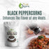 1 lb, 16 oz True Organic Black Peppercorns, Steam Sterilized, USDA & Kosher Certified, Premium Grade, Gluten-Free