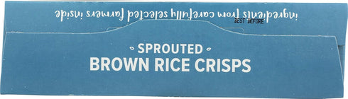 8 6) Sprouted Brown Rice Crisps Cereal Ounces (Case