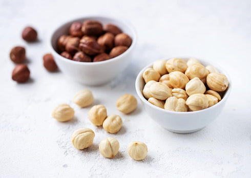 1.5 Filberts, Food to Live Blanched Hazelnuts, Pounds Raw Whole No Skin, Unsalted, Unroasted Nuts, Vegan, Kosher. Keto.