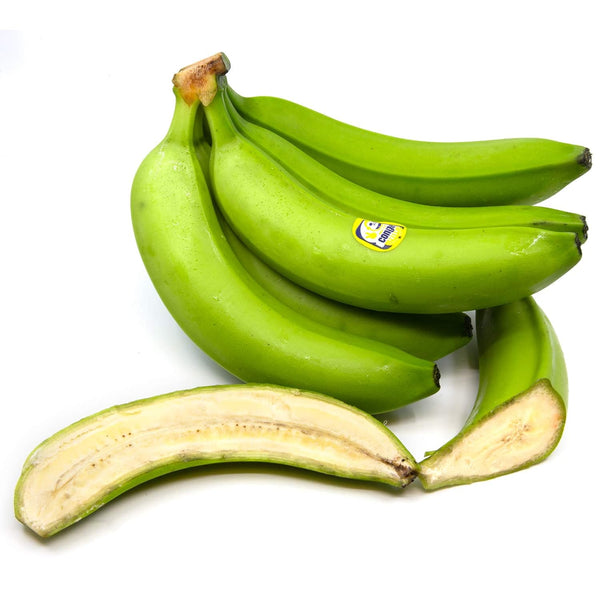 Since 1979 Congo Congo Cooking Bananas, Hard Green, Guineo, Not For Ripening 4 pound Box