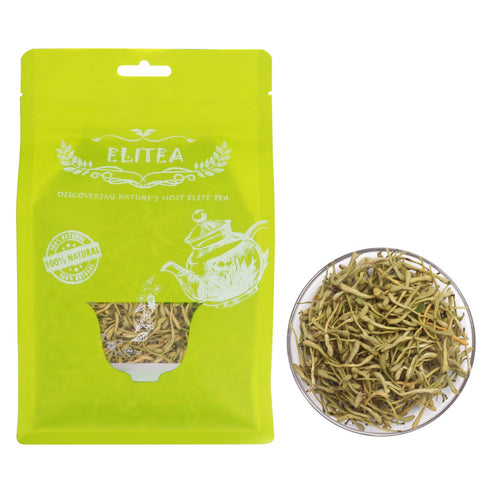 Elitea 3oz Honeysuckle Tea, Wild Lonicera Japonica Loose Buds, 100% Natural Herbal Tea