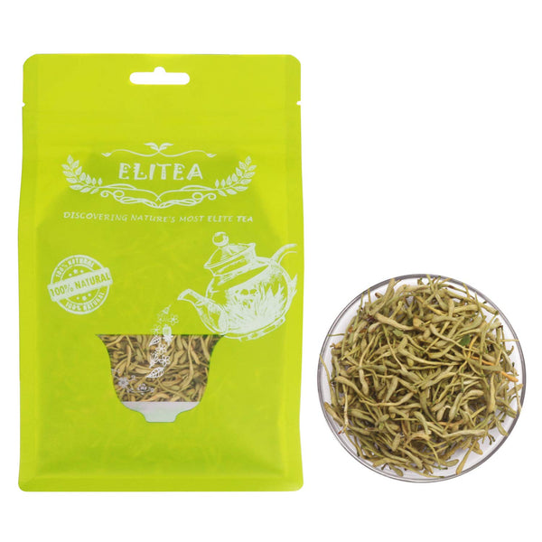 Elitea 3oz Honeysuckle Tea, Wild Lonicera Japonica Loose Buds, 100% Natural Herbal Tea