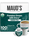 Maud's Organic Passion Green Tea Pods, 100 ct, Recyclable Single Serve Tea