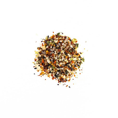 Spice St. Market 4.5 - Savory Bagel Blend All-Purpose Seasoning with Sesame Seeds, Onion, Garlic, and Spices, ounce