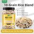 10-Grain 1kg 35.2oz Rice Blend | / | PoetrySeptember China Whole Multi-Grain Mix for Porridge & Rice, Nutritious