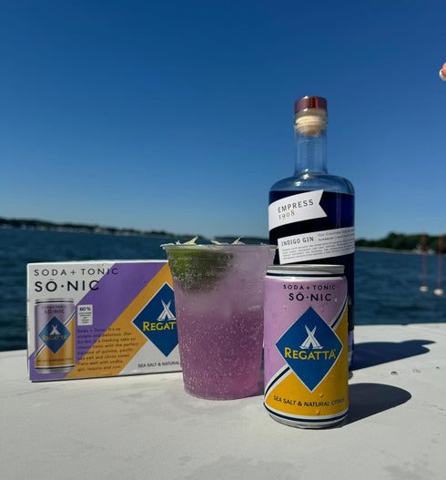 24, 7.5oz So-Nic, Club Soda + Tonic by Regatta Craft Mixers, All-Natural Ingredients, Gluten-Free, Non-GMO, Case
