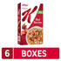(6 Kellogg's Special K Breakfast Cereal, Family Breakfast, Fiber Cereal, Red Berries Boxes)
