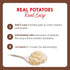 100% 4 4 (Pack 12) Idahoan Smoky Cheese & Bacon Mashed Potatoes, Naturally Gluten-Free, Real Idaho Potatoes, servings