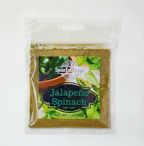 Spice Exchange Dip Mix Variety Pack - 7 Flavor - Green Onion, Cheesy Smoky Bacon, Jalapeno Spinach, Garlic & Chive,