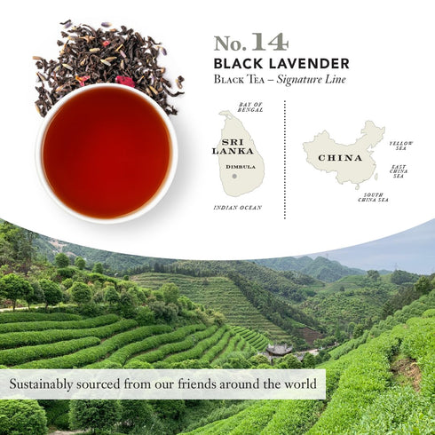 14, 15 1.32oz Steven Smith Teamaker Black Lavender No. Lady Grey, Caffeinated, Sugar-Free, Sustainably Grown Full Leaf
