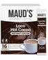Maud's Dark Hot Chocolate Instant Packets, 16 ct, Instant Hot or Iced
