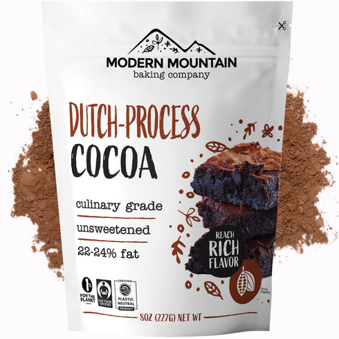 Cocoa Powder (8 oz) Dutch Processed Cocoa Powder, Unsweetened, Extra Rich Cocoa
